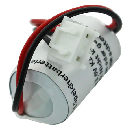 AccuCell Batterie passend für Mitsubishi PM-20BL mit Kabel und weißem Stecker