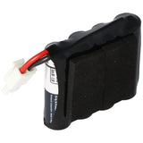 AccuCell 6 Volt Batterie passend für SAG Schlagbaum Schließanlagen, Typ 3850000.020.000, 3850000020000 mit Kabel und Stecker