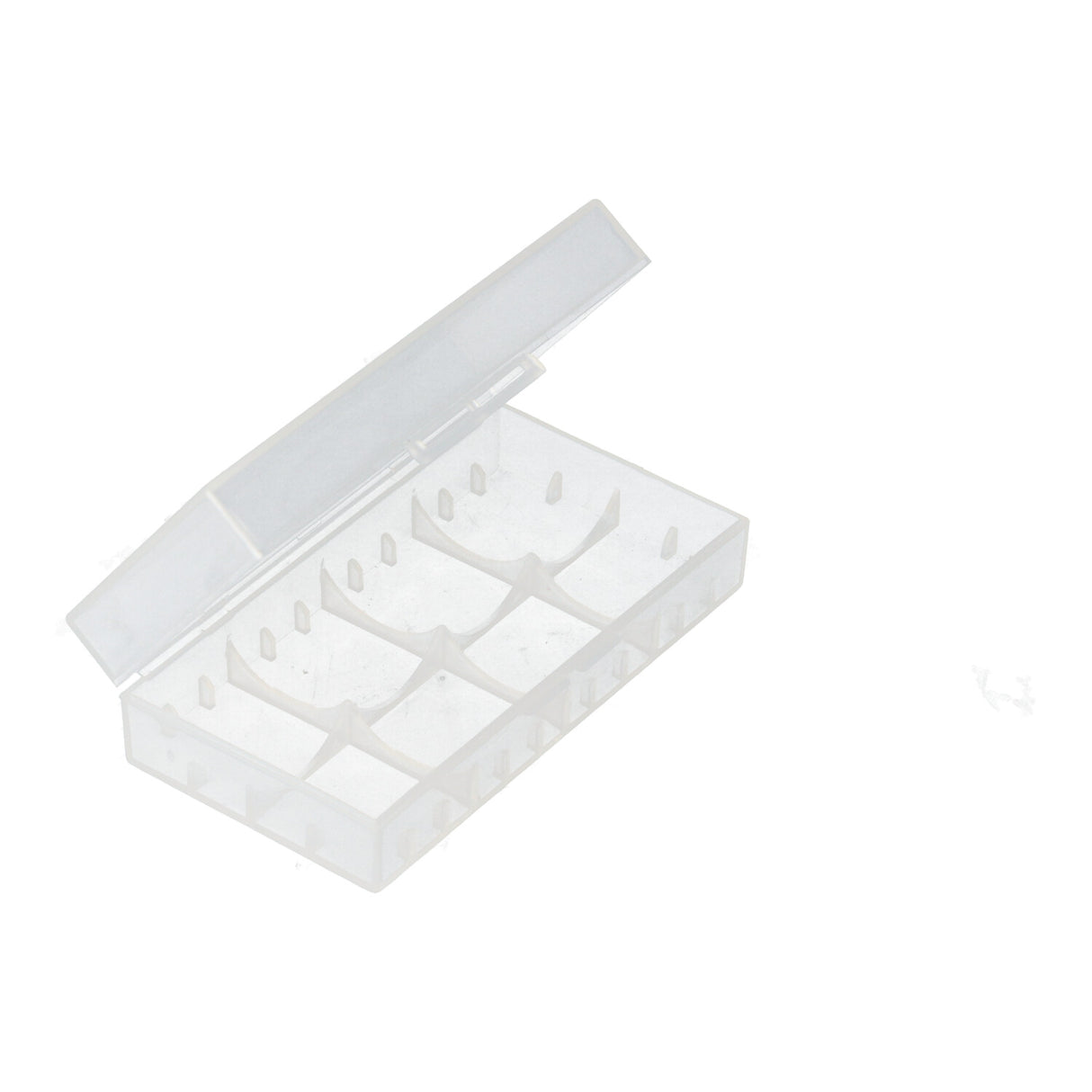 AccuCell Universal AccuSafe Aufbewahrungsbox für 1 bis zu 2 Stück 18650 Li-Ion Akku