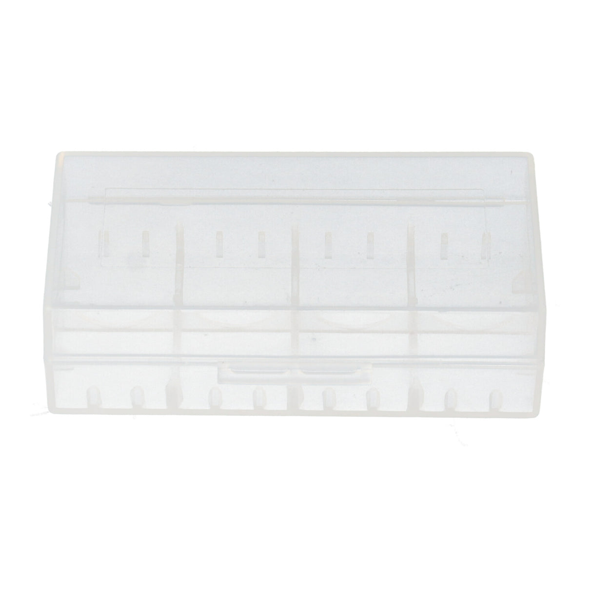 AccuCell Universal AccuSafe Aufbewahrungsbox für 1 bis zu 2 Stück 18650 Li-Ion Akku