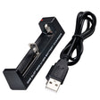 Xtar 1-Schacht USB-Schnellladegerät mit bis zu 1Ah Ladestrom