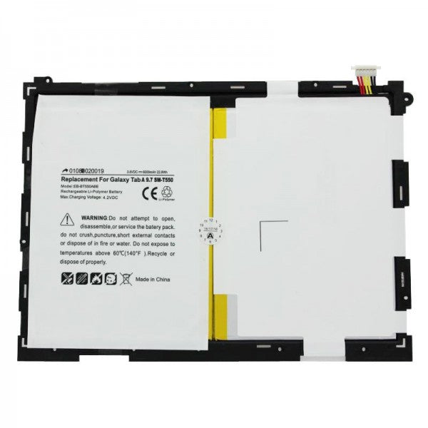 AccuCell Akku passend für den Samsung Galaxy Tab A 9.7 Akku SM-P550, SM-T550, EB-BT550ABE