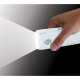 Velamp LED Nachtlicht mit automatischer Notbeleuchtung, Anti-Blackout, praktische Taschenlampenfunktion, mit Bewegungsmelder und PIR-Sensor, horizontale Buchse