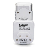 Velamp LED Nachtlicht mit automatischer Notbeleuchtung, Anti-Blackout, praktische Taschenlampenfunktion, mit Bewegungsmelder und PIR-Sensor, horizontale Buchse