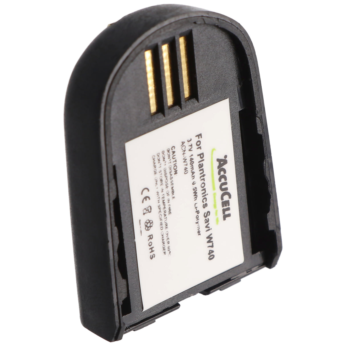 AccuCell Akku passend für Plantronics Savi, Savi 440, Savi 740, Savi W440, Savi W440-M, Savi W740, Savi W740-M, Savi W745, Savi WH500