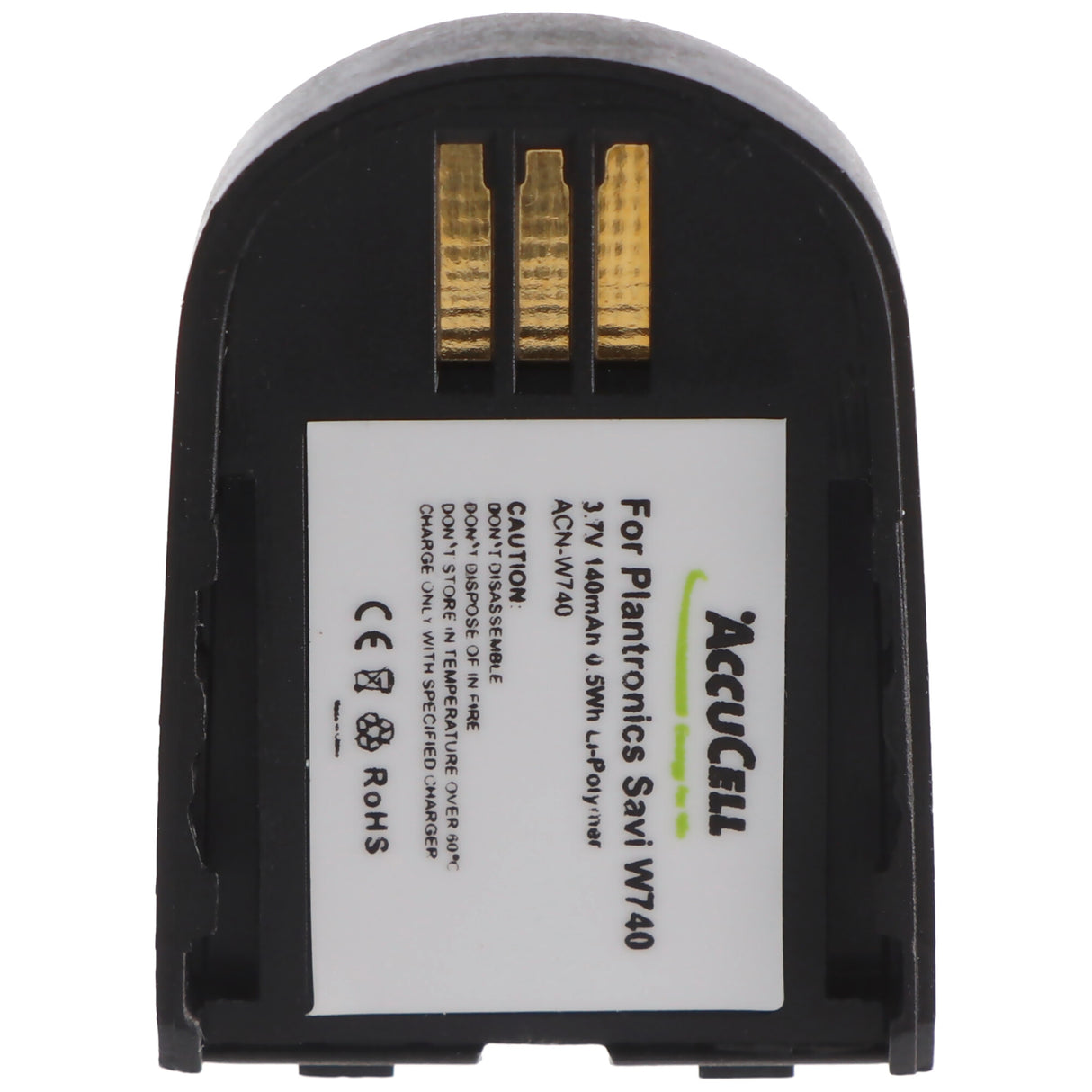 AccuCell Akku passend für Plantronics Savi, Savi 440, Savi 740, Savi W440, Savi W440-M, Savi W740, Savi W740-M, Savi W745, Savi WH500