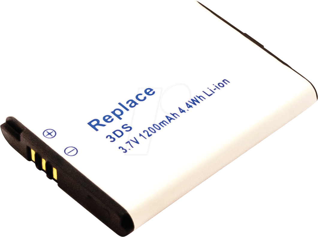 AccuCell Akku Nintendo 3DS 3,7 Volt 1200mAh