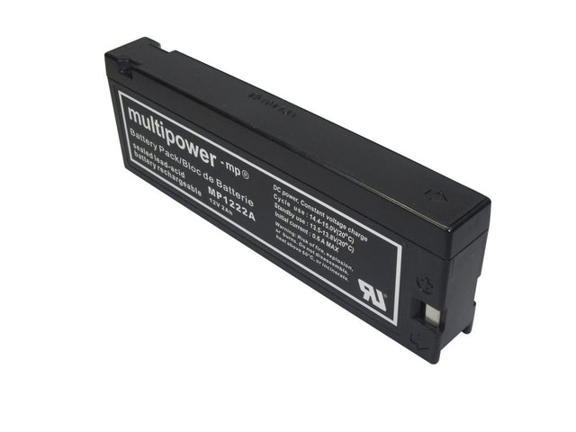 AKKUmed Blei Akku passend für Laerdal Absaugpumpe LSU/ LSU4000 Akkutyp 780400 - 12 V 2000 mAh 180x23x60 mm