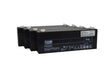 AKKUmed Blei Akkueinsatz passend für Guldmann Lifter Modell Samson / Samson III / GL2/ GL3 - 12 V 2300 mAh 178x34x66 mm