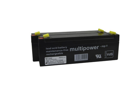 AKKUmed Blei Akkueinsatz passend für Molift Deckenlifter Typ Hi-Trac - 12V 2200mAh 178x34x66 mm