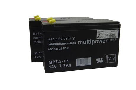 AKKUmed Blei Akkueinsatz passend für Victor Lifter Typ Handimove - 12 V 7200mAh 151x64,5x94 mm