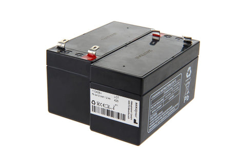 AKKUmed Blei Akkueinsatz passend für Wissner-Bosserhoff Krankenbett Eleganza (Q7) - 12 V 1200 mAh 97x43x52 mm