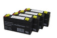 AKKUmed Blei Akkueinsatz passend für Wissner-Bosserhoff Krankenbett Typ Eleganza - 6,0 V 1200 mAh 97x25x57 mm