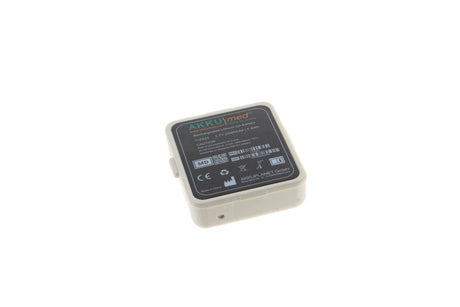 AKKUmed Li ION Akku für Philips Monitor Intellivue MX40 Typ 989803176201, 989803174131 - 3,7 V 2000mAh 57x50x18 mm