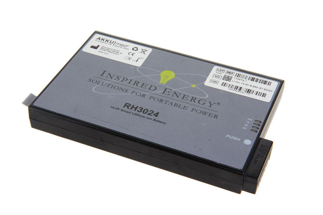 AKKUmed Li Ion Akku passend für BK Medical Flex Focus 400, 500, 800 Monitor - 14,4 V 6800 mAh 164x107,5x21,5 mm
