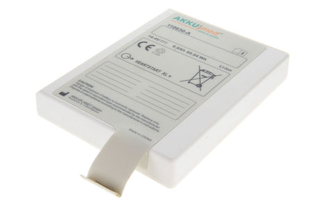 AKKUmed Li Ion Akku passend für Philips Heartstart XL+ Monitor Defibrillator - Typ 989803167281 - 14,4 V 6600mAh 149x117x24 mm