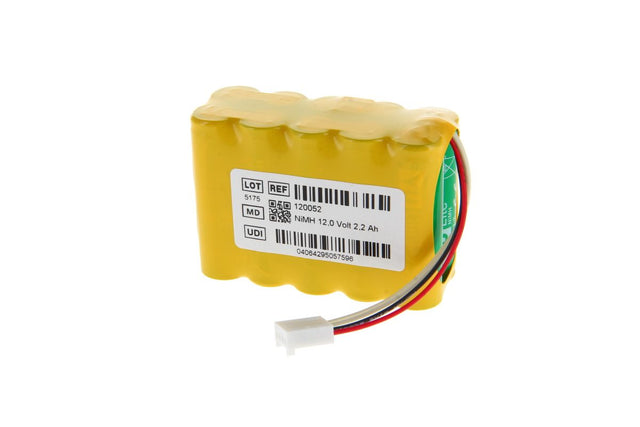 AKKUmed NiMH Akku passend für Delfi Medical PTS II - 12 V 2200 mAh 75x30x50 mm