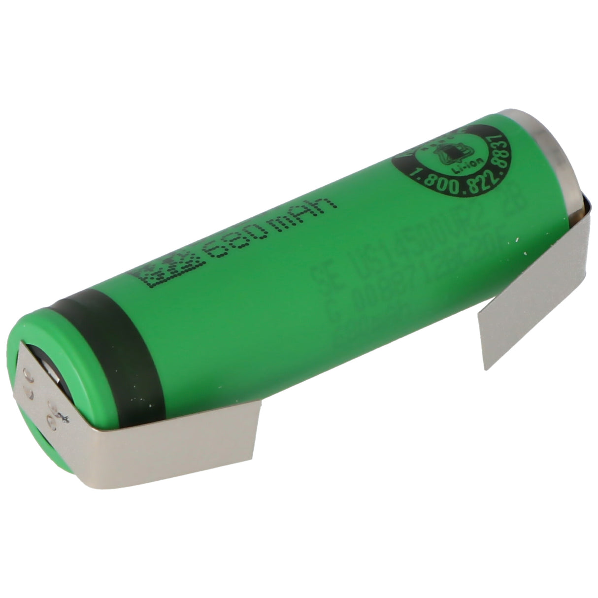 Sony US14500V 680mAh 3,7V Li-Ion-Akku Lötfahne U