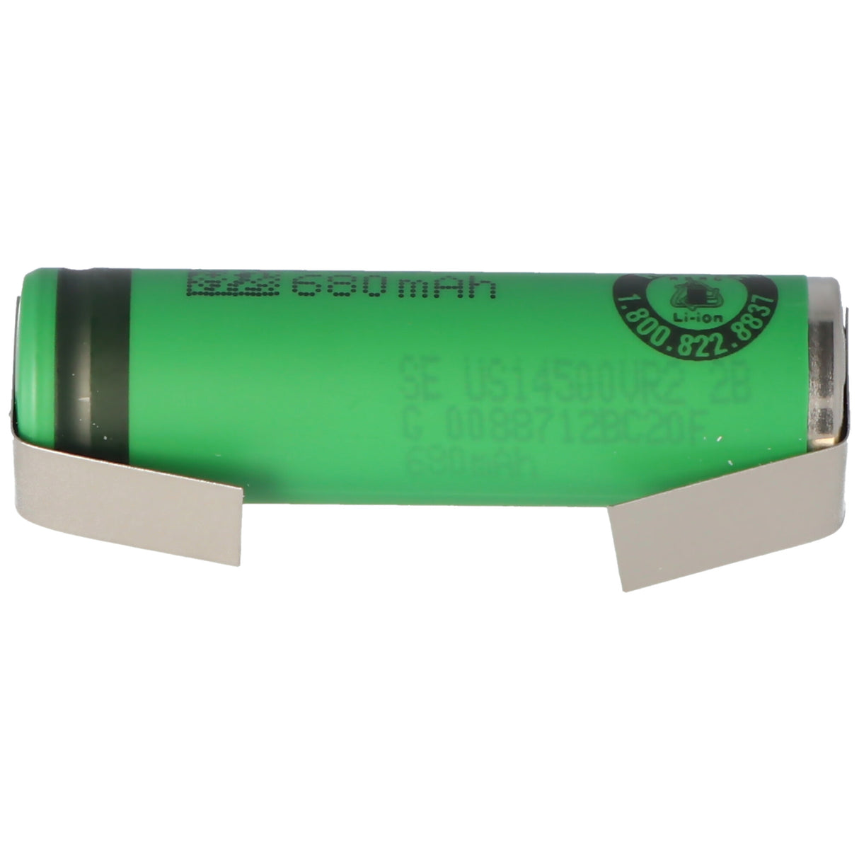 Sony US14500V 680mAh 3,7V Li-Ion-Akku Lötfahne U