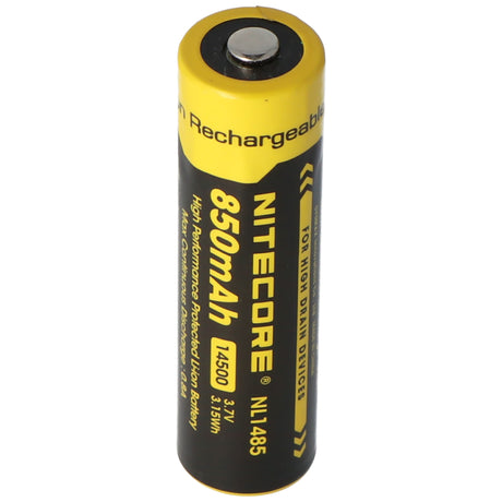 Nitecore 14500 3,7V 850mAh NL1485 Li-Ion Akku