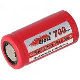 Efest IMR16340 3,7V 700mAh Pluspol flach Li-Mn Akku