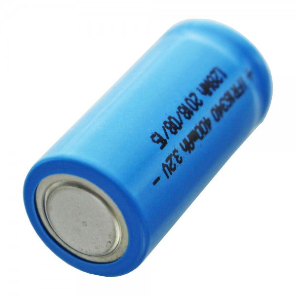 EIZfan IFR 16340 - 400mAh 3,2V LiFePo4 Akku Button Top ungeschützt