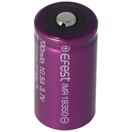 Efest Purple IMR18350 3,7V 700mAh (Pluspol erhöht) Li-Ion Akku