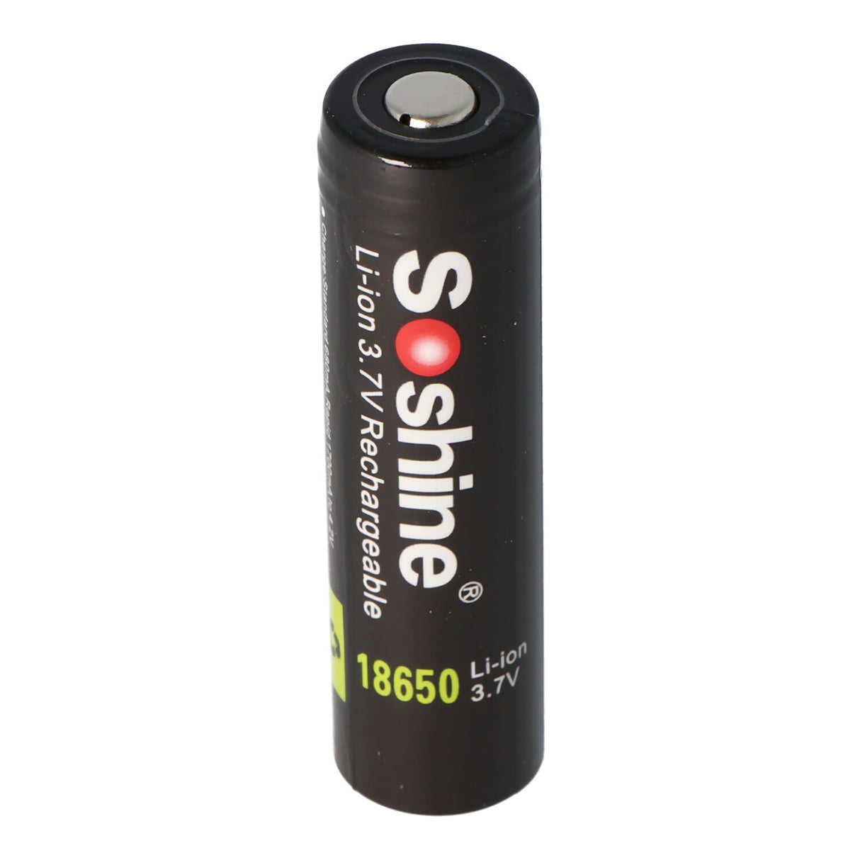 Soshine 18650 3400mAh 3,6V-3,7V Li-Ion Akku PCB geschützt Panasonic Zelle