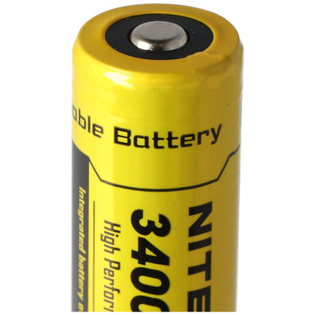 NiteCore Li-Ion-Akku 18650 - 3400mAh, 3,7V - NL189 - Abmessungen Ø 18mm x 69,14mm