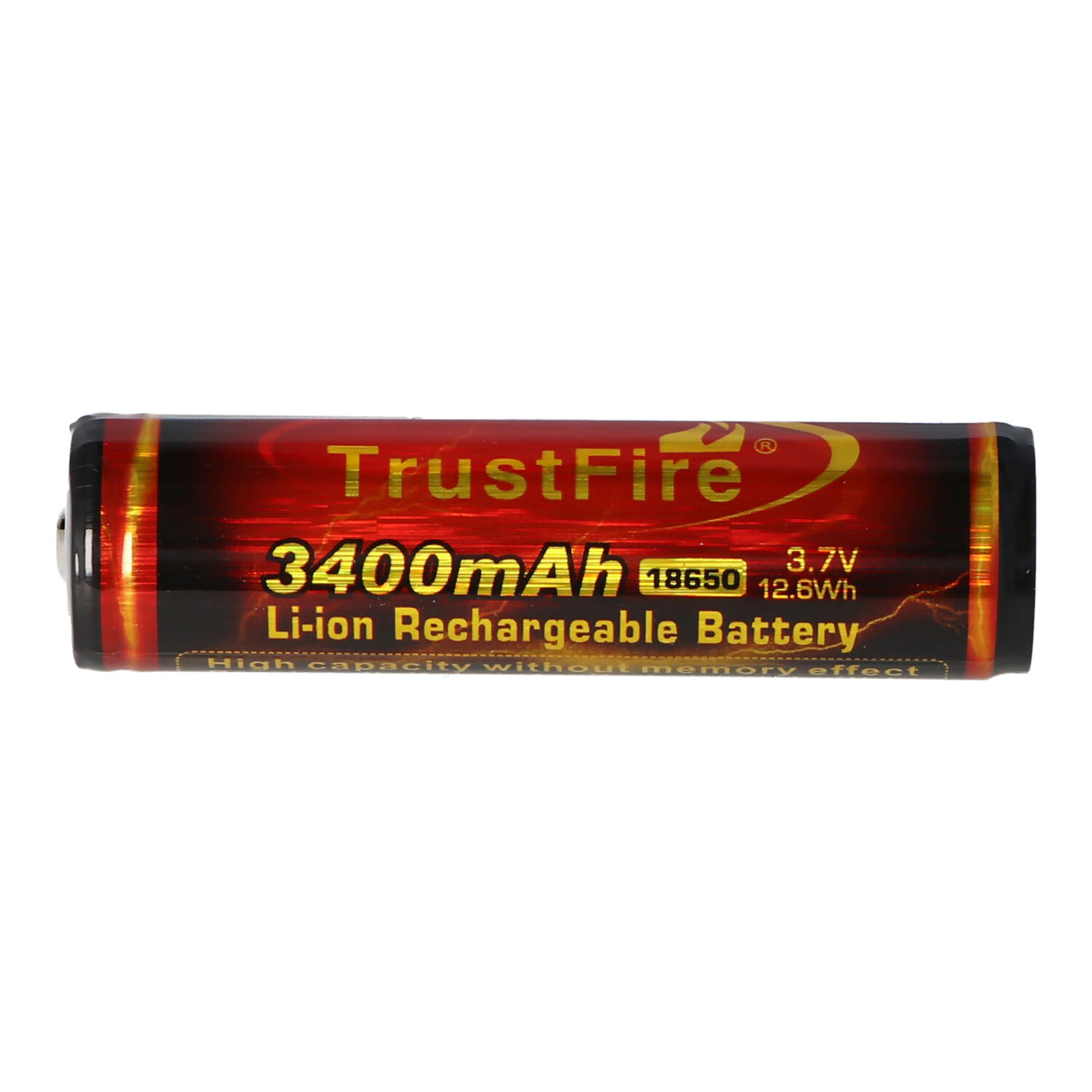 Trustfire 18650 3400mAh 3,6V - 3,7V PCB geschützter Li-Ion-Akku