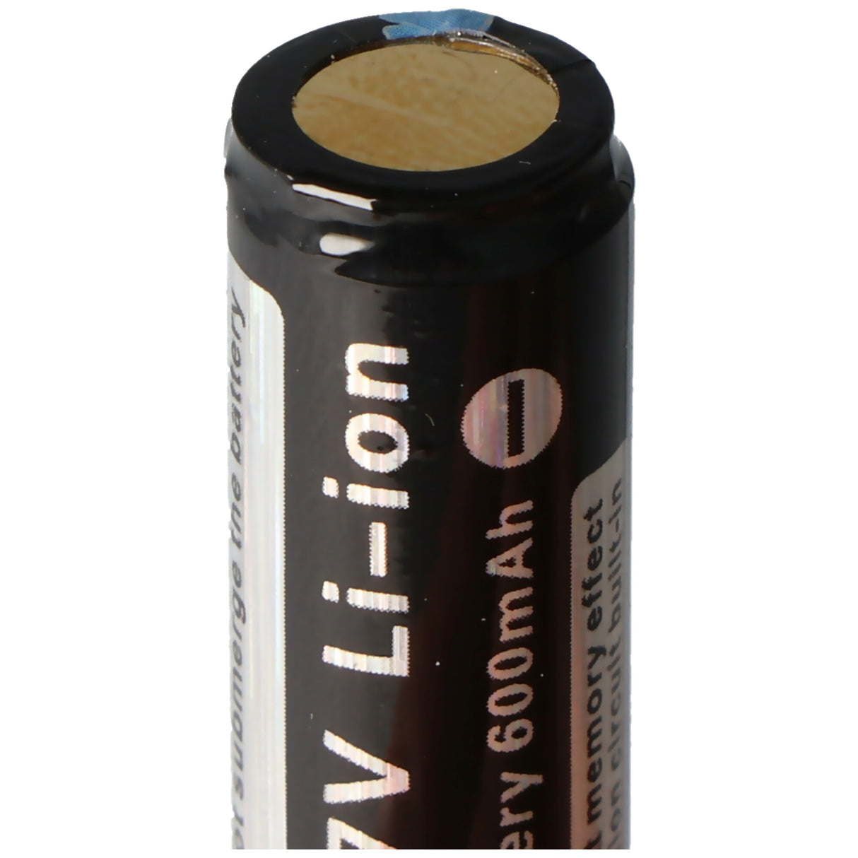 Trustfire 10440 300mAh 3,6V - 3,7V geschützte Li-Ion-Zelle Flame, mit Kopf 46,22x10,17mm