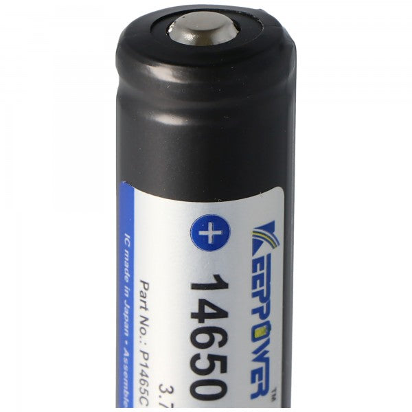Keeppower 14650 3,7V 1100mAh PCB geschützt Li-Ion Akku