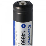 Keeppower 14650 3,7V 1100mAh PCB geschützt Li-Ion Akku