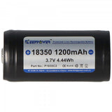 Keeppower 18350 3,7V 1200mAh PCB geschützt Li-Ion Akku