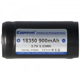 Keeppower 18350 3,7V 900mAh geschützt Li-Ion Akku