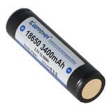 Keeppower 18650 Li-Ion Akku 3400mAh 3,7V geschützt PCB (Button Top)