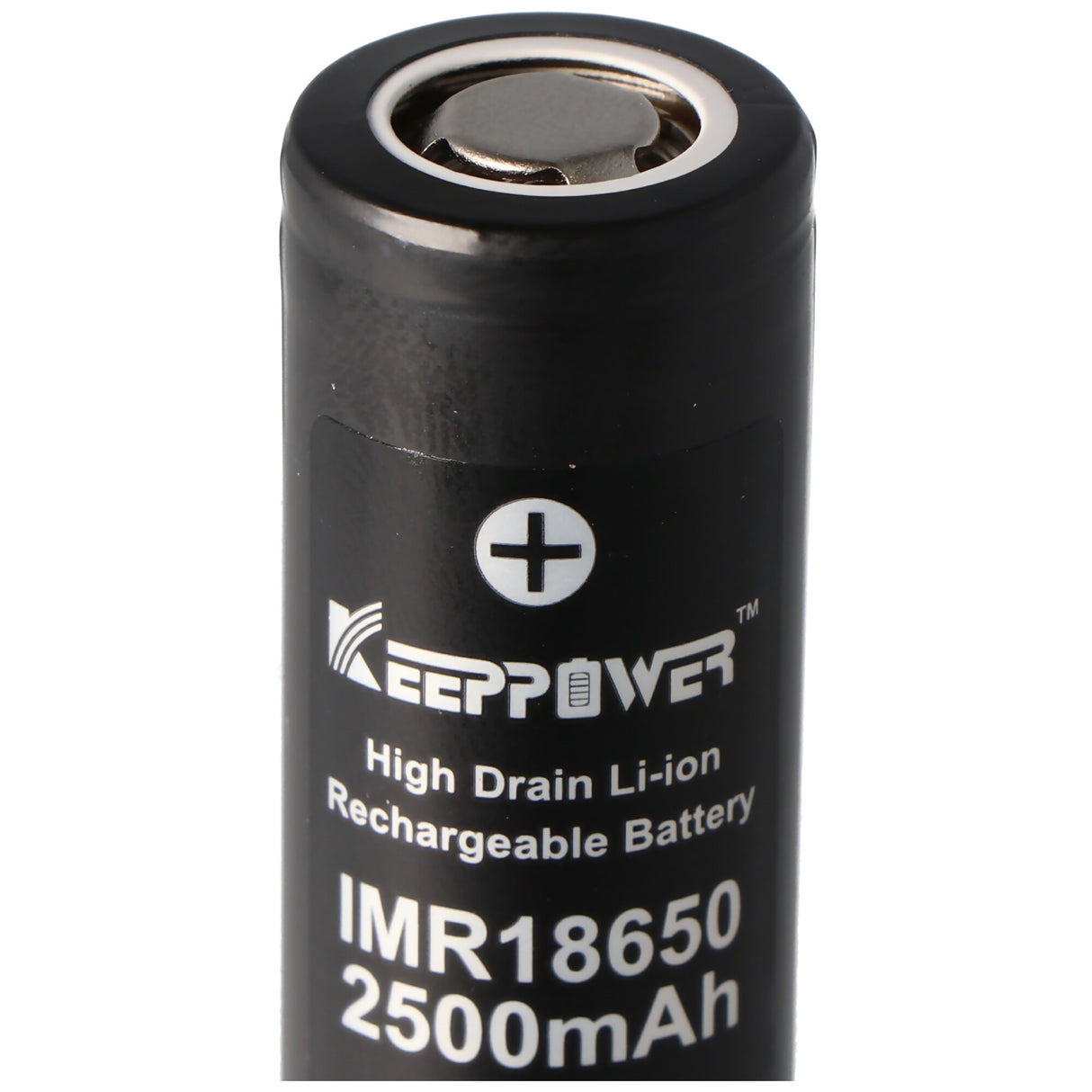 KeepPower IMR18650 3,7V 2500mAh Hochstromzelle Li-Ion Akku