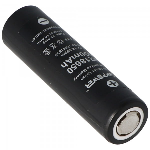 Keeppower IMR18650 3500mAh, 3,6V - 3,7V Li-Ion  Akku Flat Top