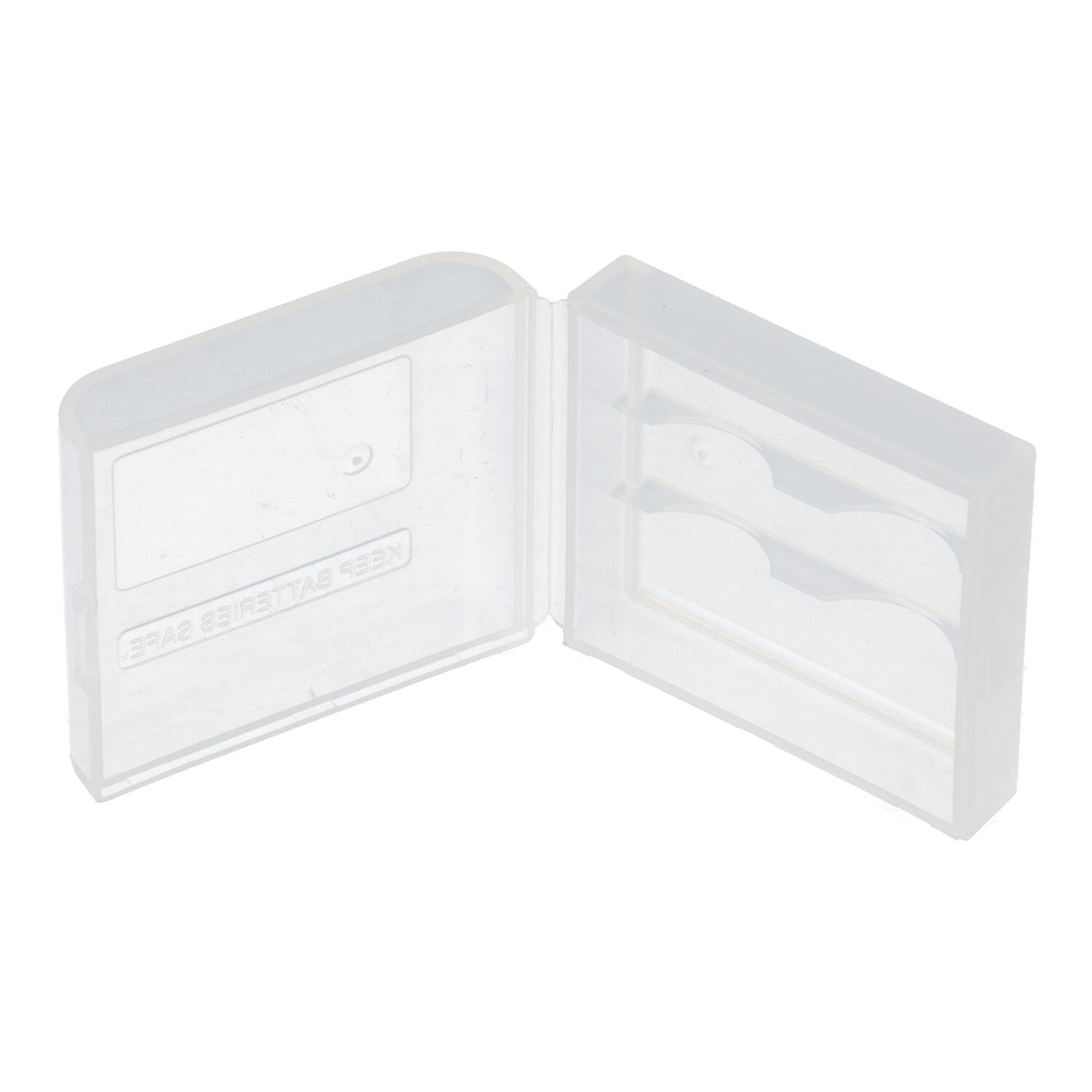 Soshine Plastikbox für 2x 16340/RCR123 transparent