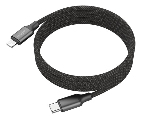ANSMANN Magnetisches Ladekabel – USB-C auf Lightning, 120 cm