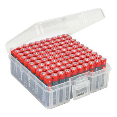 ANSMANN Red Alkaline-Batterien Micro AAA / LR03 1,5 V – 100er Pack
