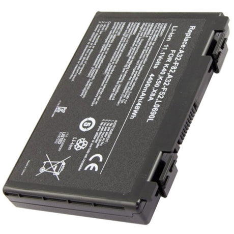 AccuCell ASUS A32-F82, F52, K50, K40, F82 als Nachbau Akku , 11,1V mit 4400mAh