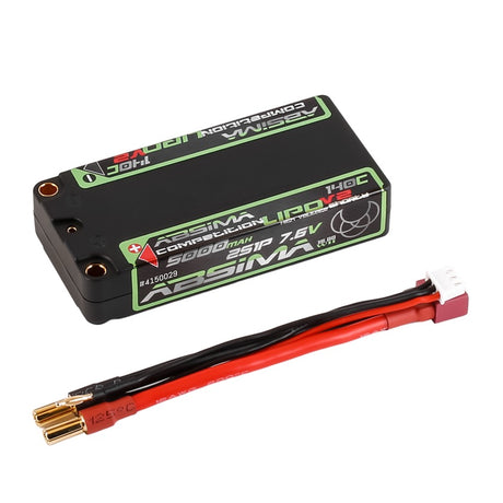 Absima Comp. Shorty LiPo 7.6V 140C/2S1P HC 5000mAh 5mm
