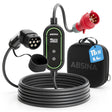 Absina Mobile Wallbox 11kW Typ 2 und CCS2, 400V CEE, 6 bis 16A, 6,4 Meter Kabel