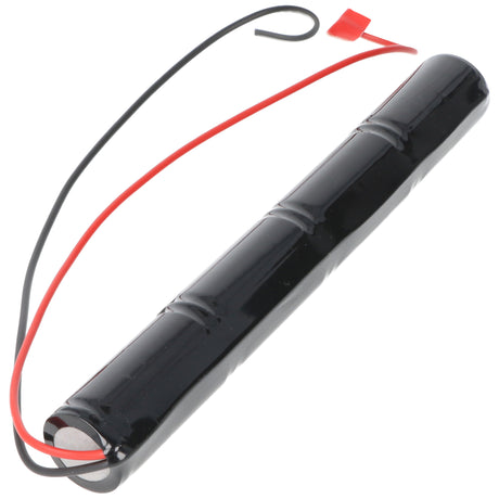 AccuCell Akku für Notbeleuchtung, 4,8 Volt 4000mAh 200x26mm, mit 30cm Kabelausgang