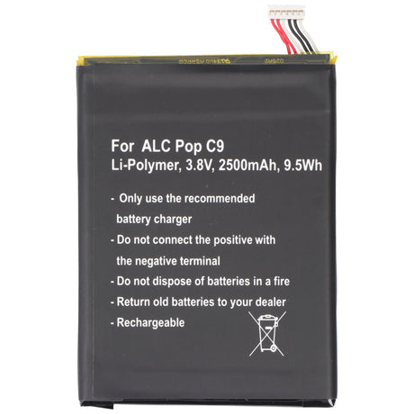 AccuCell Akku passend für Alcatel One Touch POP C9 Akku TLp025A2