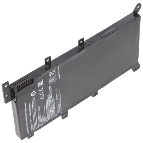 AccuCell Akku passend für Asus X555 C21N1347, C21-N1347, 2ICP4/63/134 7,6 Volt 4800mAh