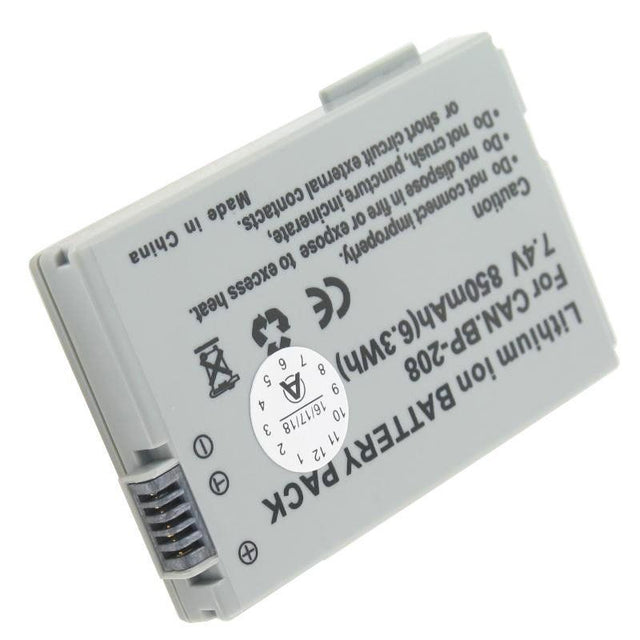 AccuCell Akku passend für Canon DC220 Camcorder, 850mAh