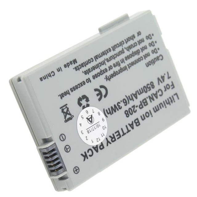AccuCell Akku passend für Canon Optura S1 Camcorder, 850mAh