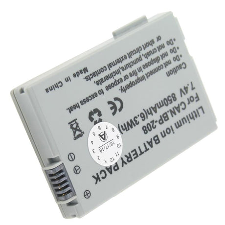 AccuCell Akku passend für Canon Optura S1 Camcorder, 850mAh
